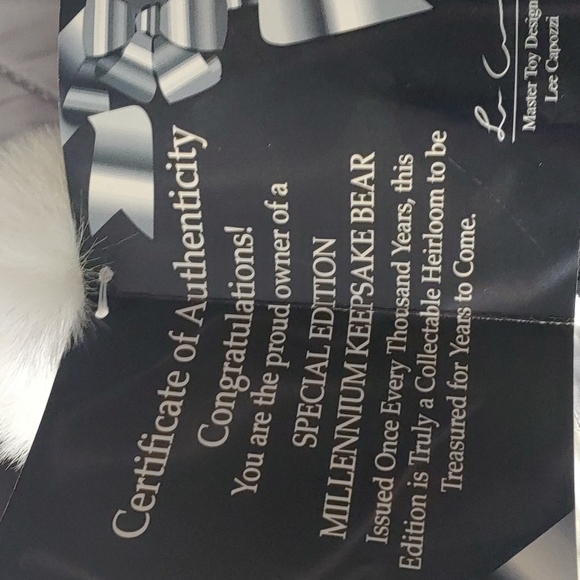 Millennium 2000 Teddy Bear! - Picture 7 of 7